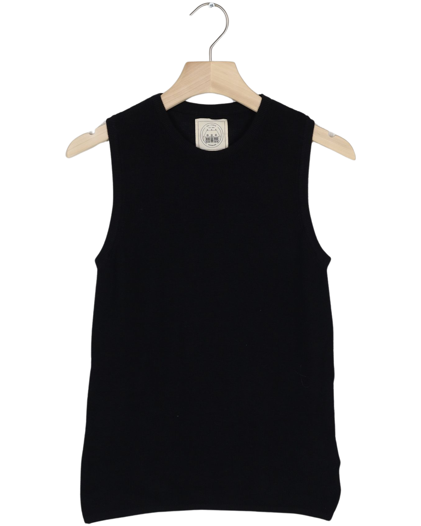 Secondhand Sofie Knit Tank GOTS 243975 - Black