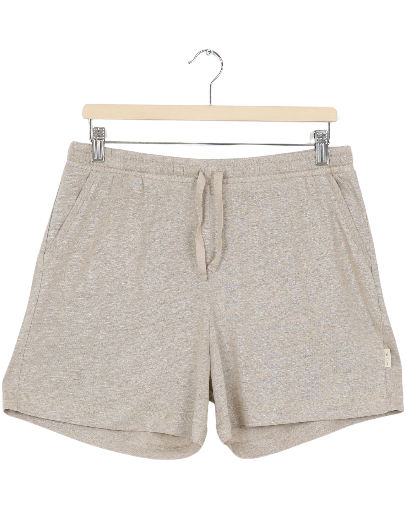 Secondhand Mimi Leinen Shorts - Natural