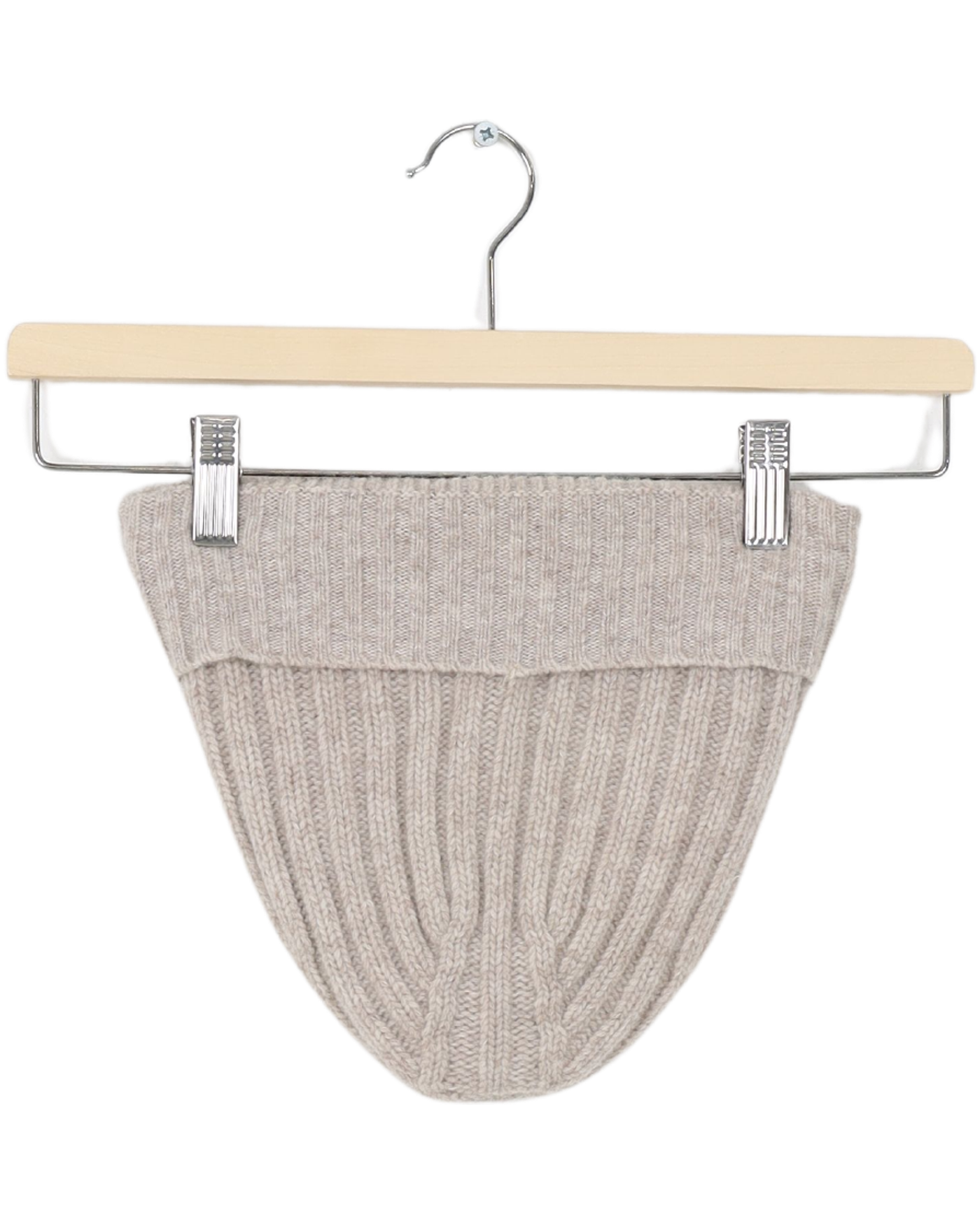Secondhand Celina Lambswool Beanie - Beige Melange
