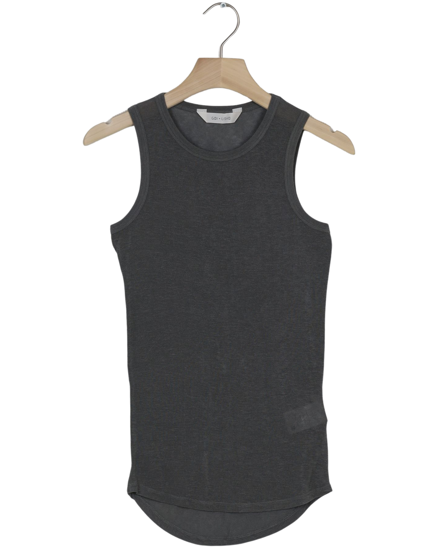 Secondhand Alberte Wool Top - Dark Gull Grey