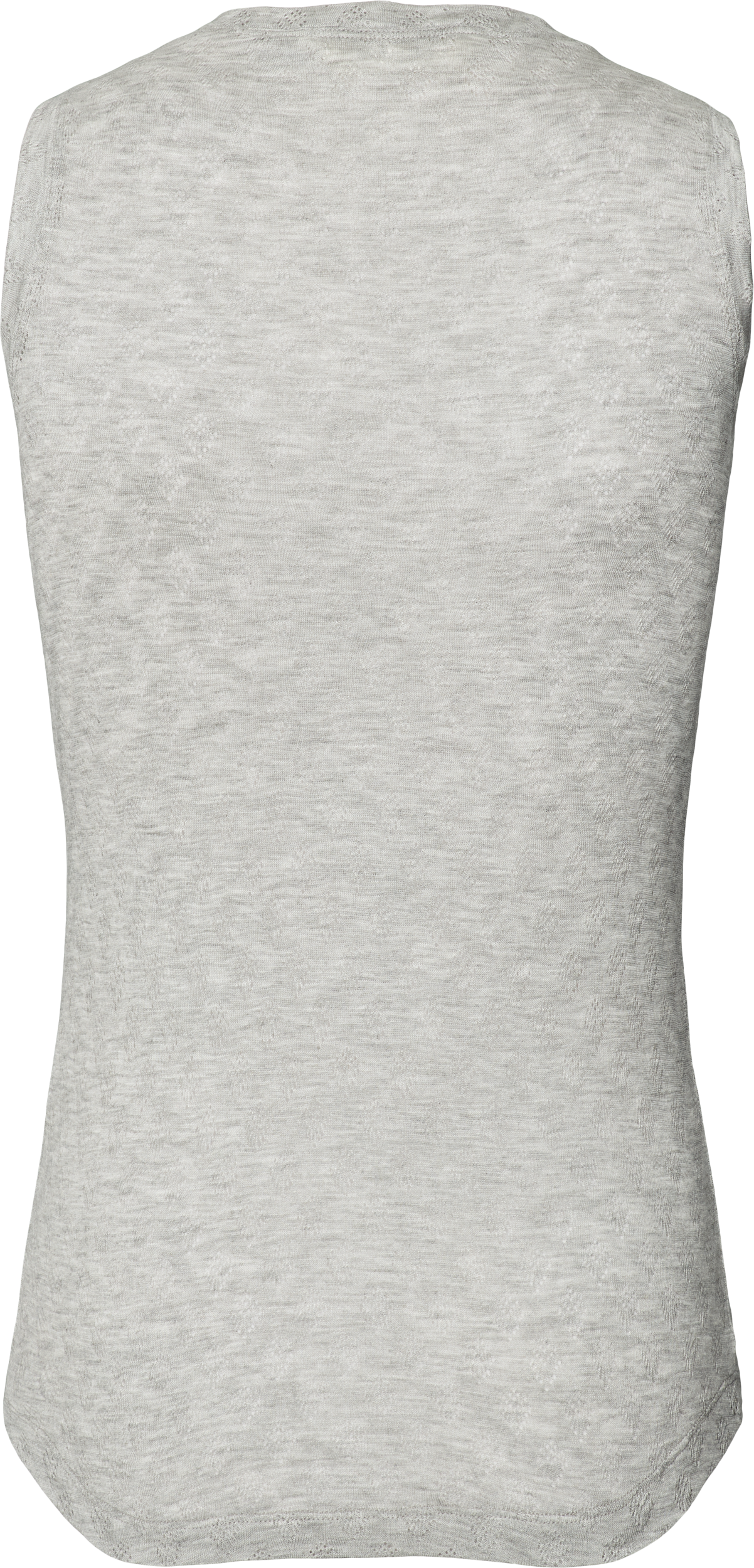 GAI+LISVA Alberte S´less Silk Top Top 601 Light Grey Melange