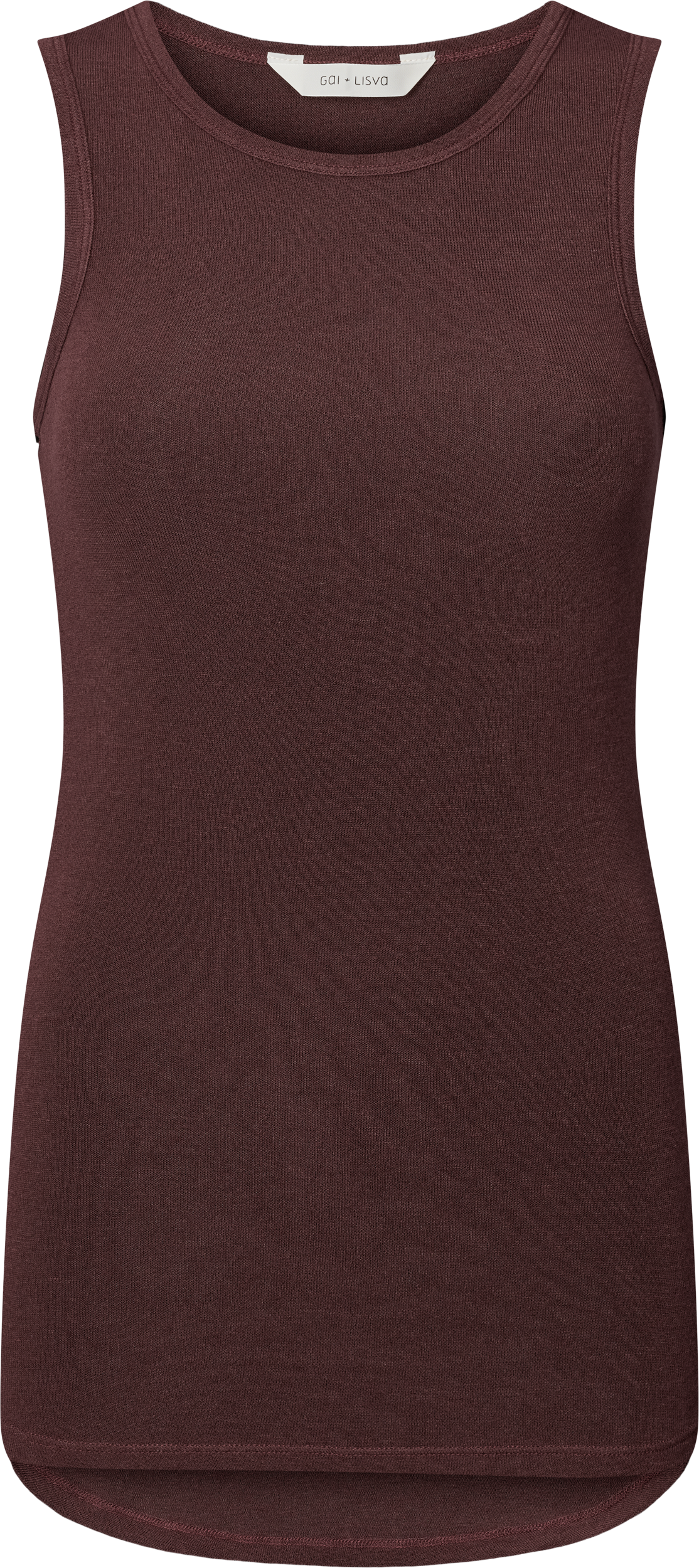 GAI+LISVA Alberte Wool Top Tops & T-shirts 133 Fudge