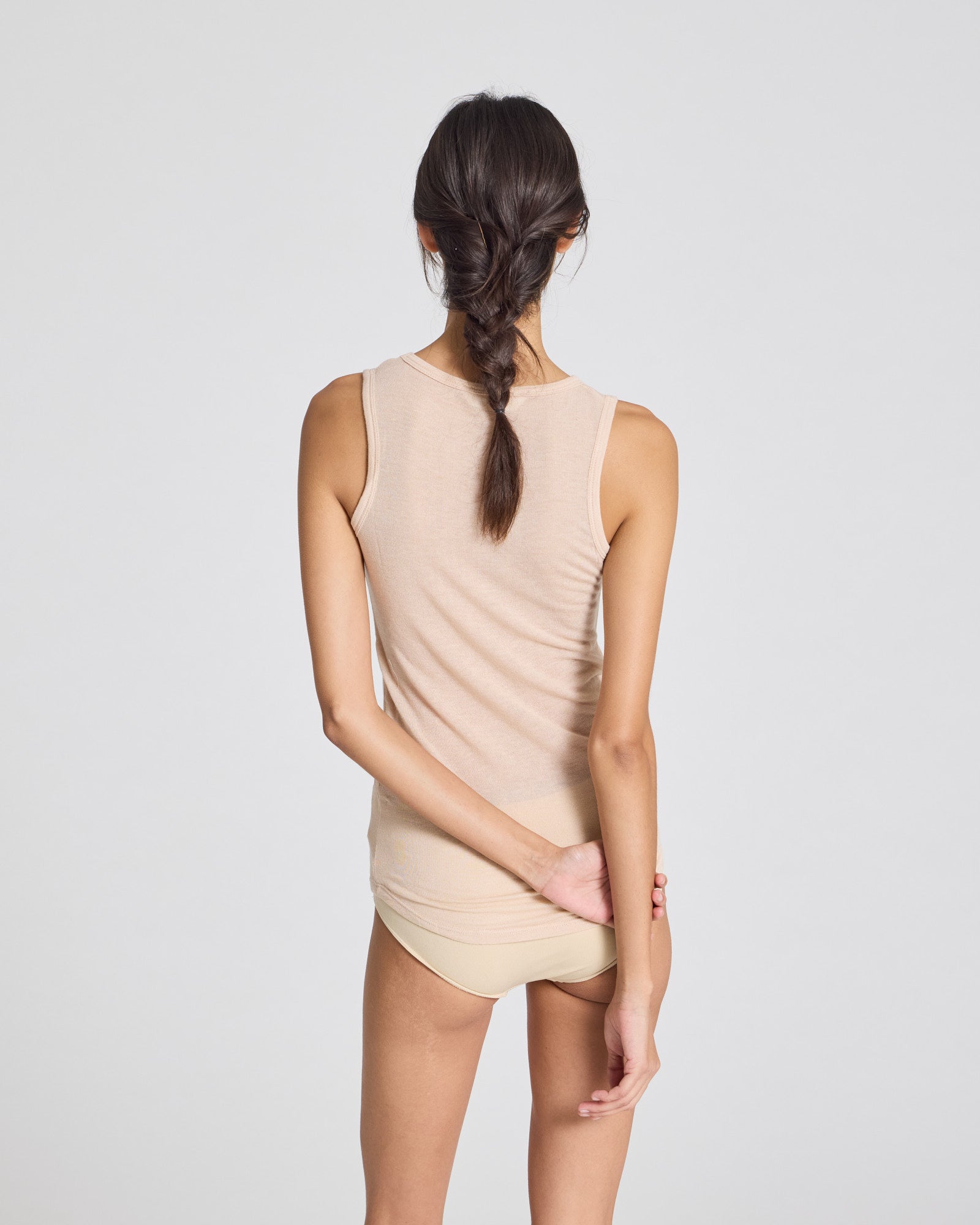 GAI+LISVA Alberte Wool Top Tops & T-shirts 160 Oak