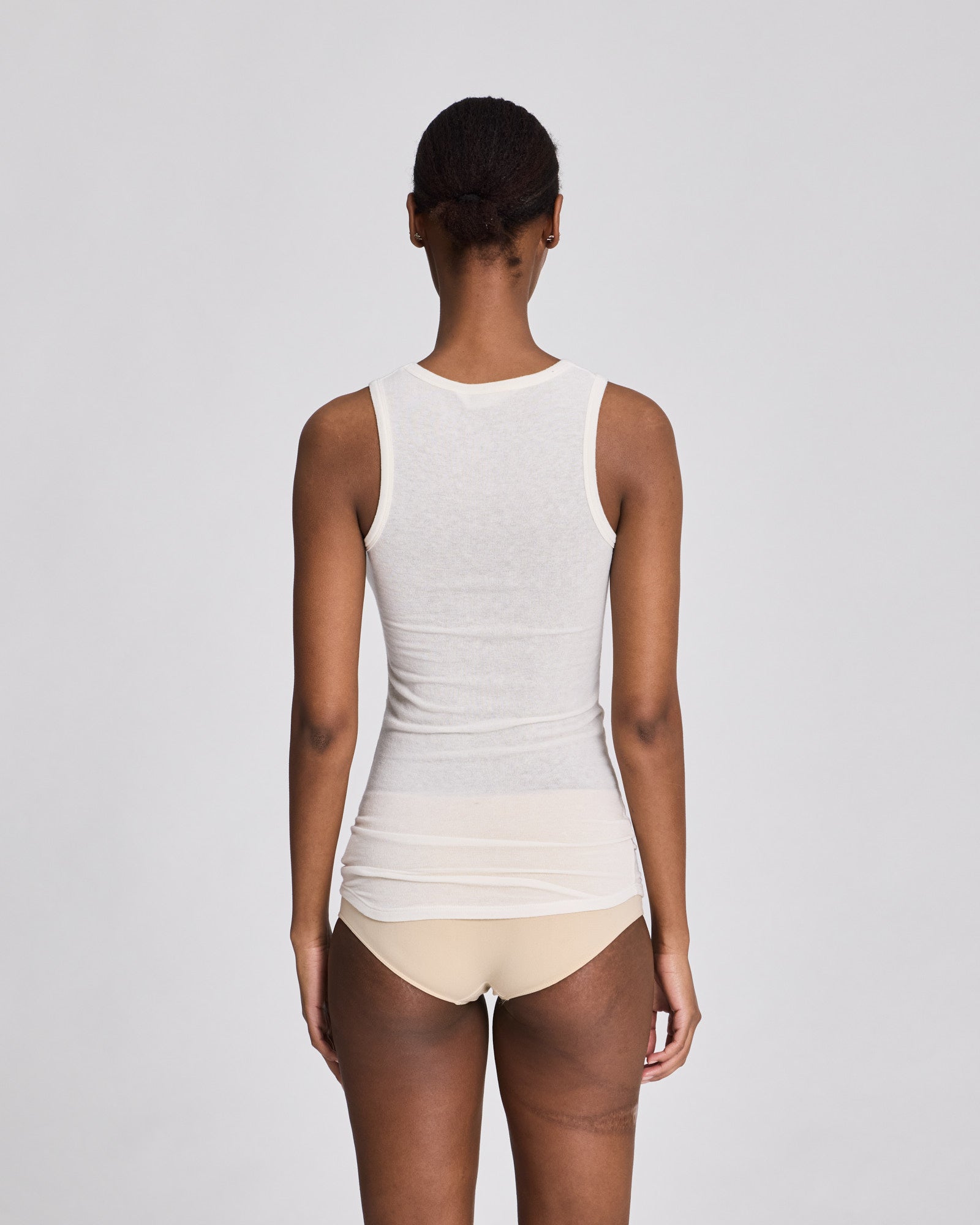 GAI+LISVA Alberte Wool Top Tops & T-shirts 150 Off White