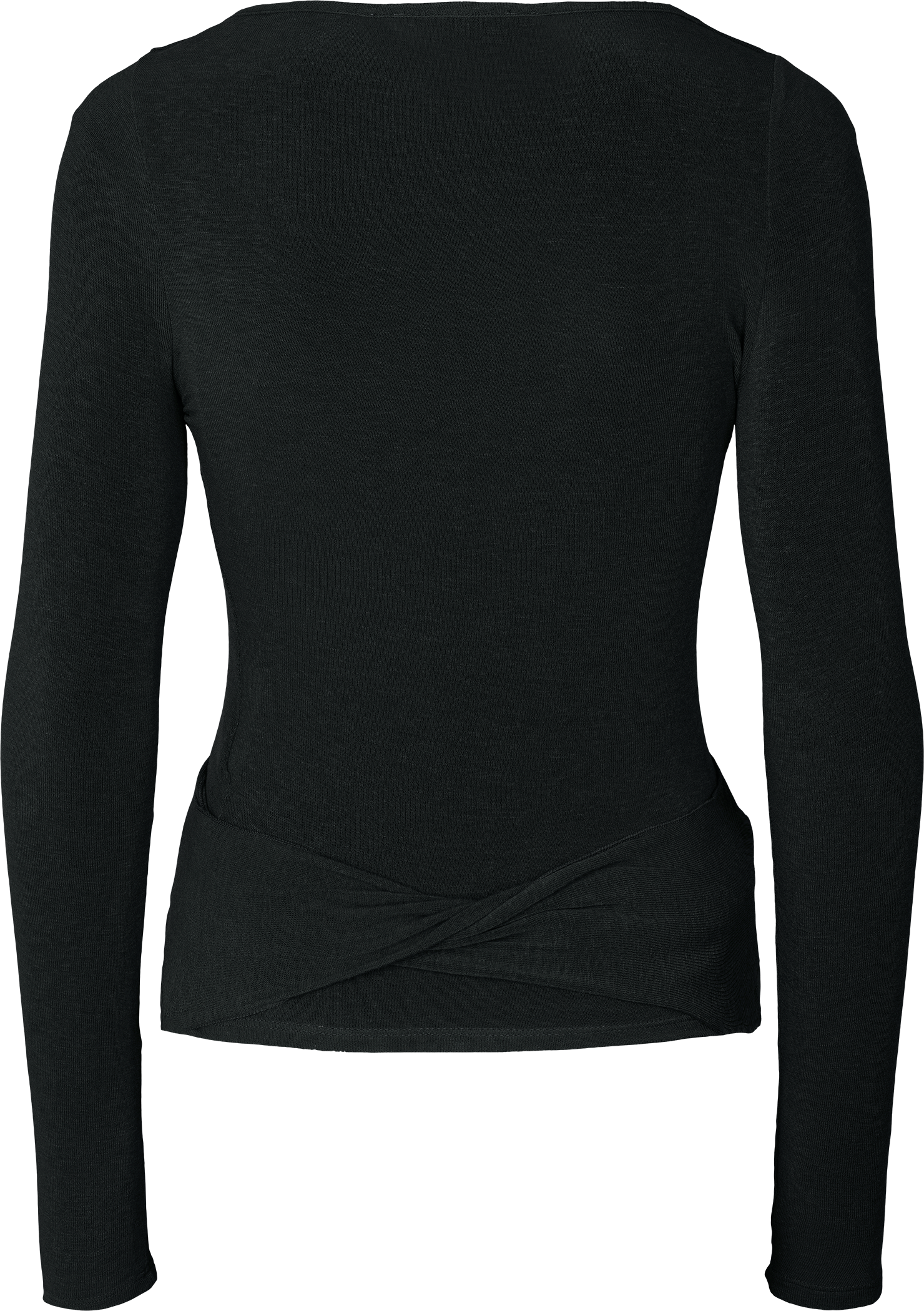 GAI+LISVA Anne Wool Wrap Top Top 650 Black