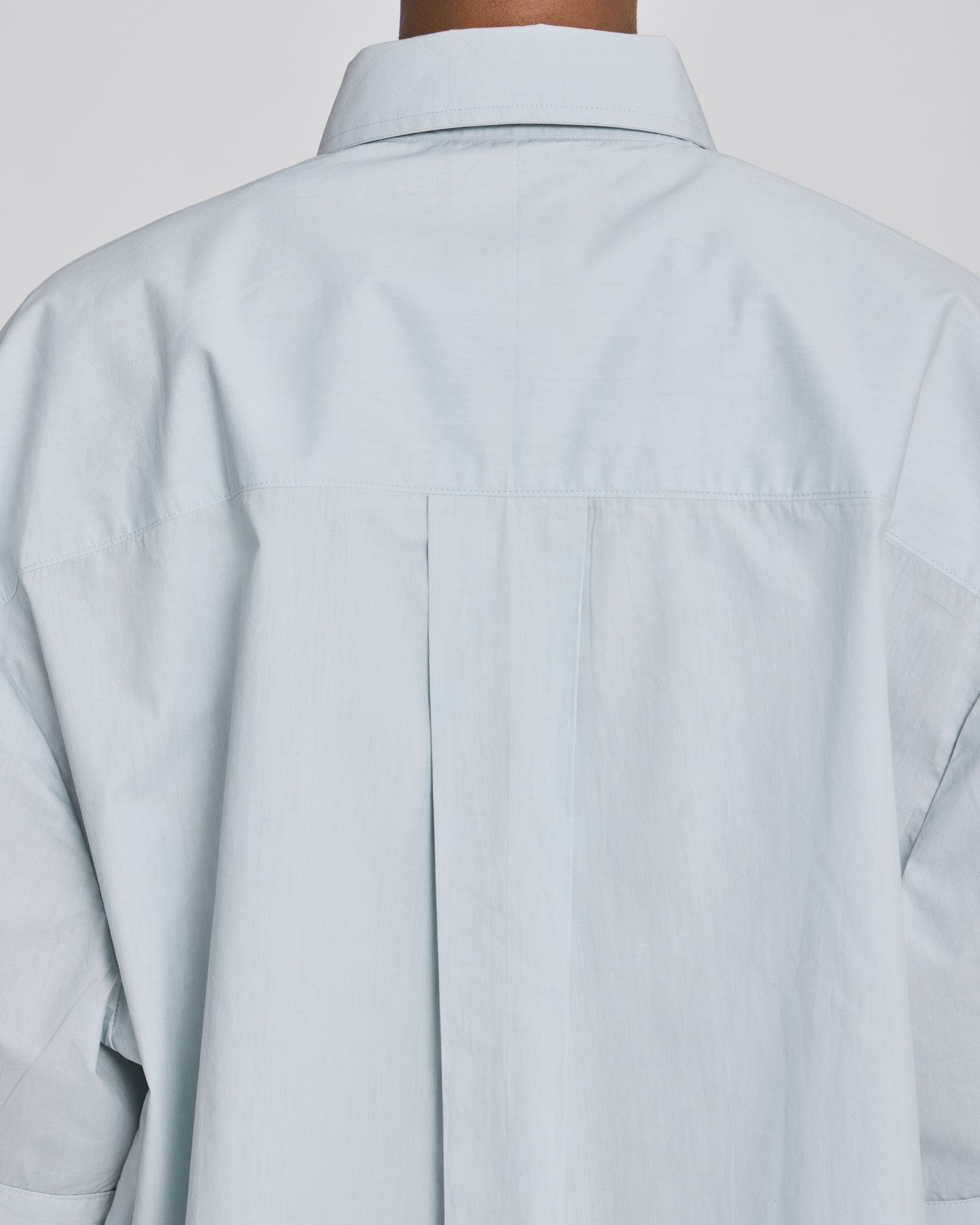 GAI+LISVA Astrid S/S Light Poplin Shirt GOTS Shirts & Blouses 711 Aqua