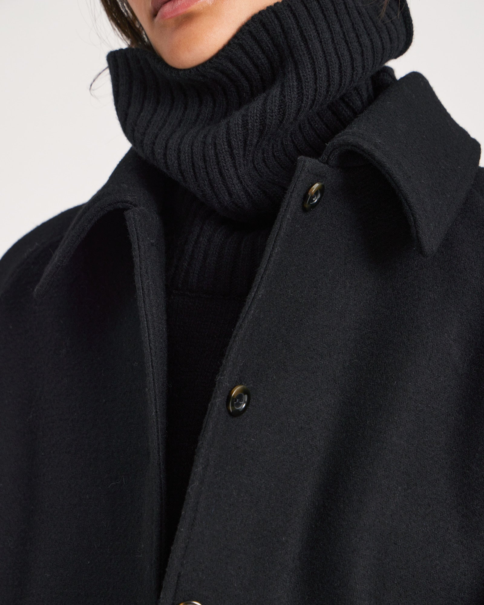 GAI+LISVA Bitten Jacke - Schwarz Coats & Jackets 650 Black