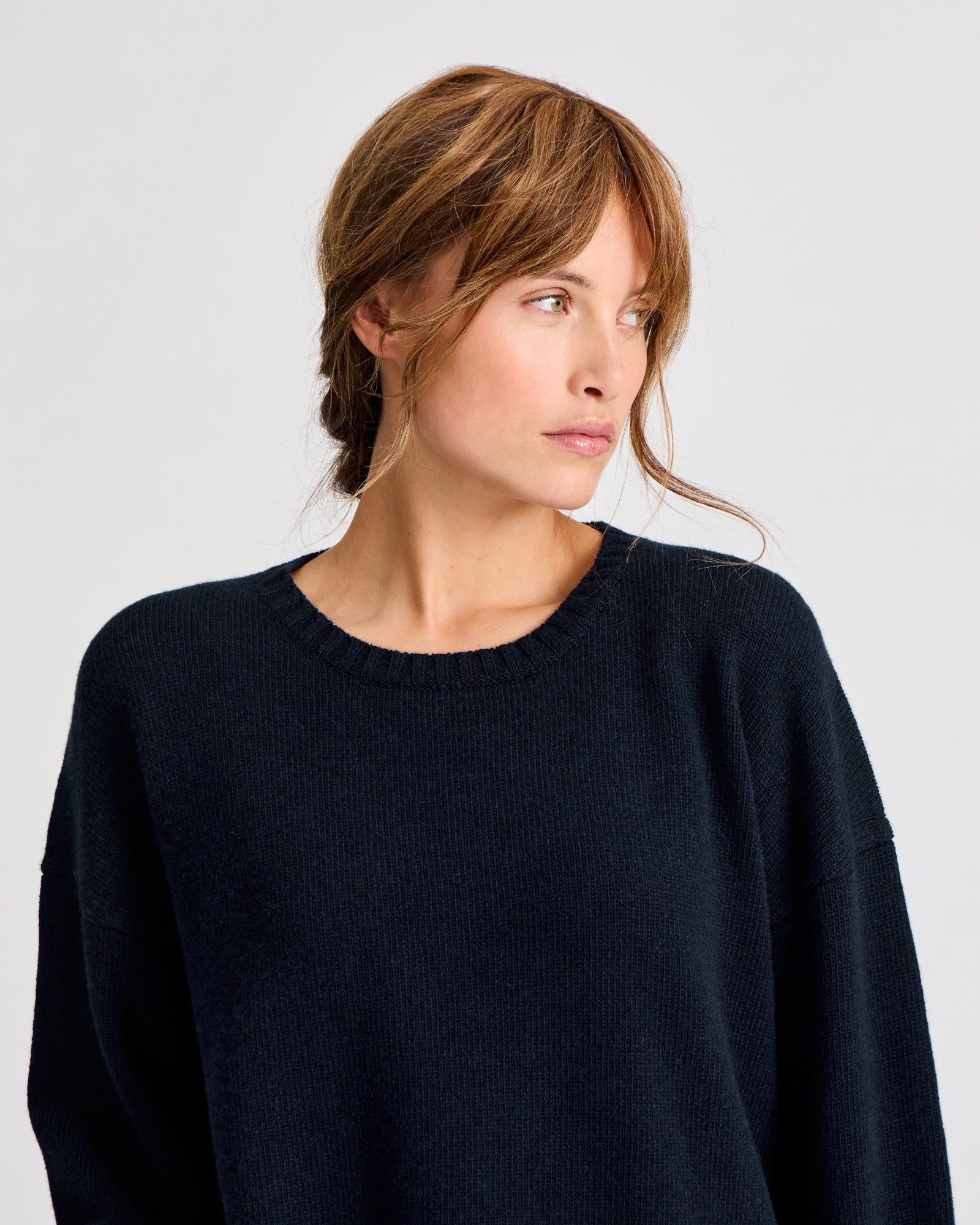GAI+LISVA Emely Lambswool Knit GOTS Lambswool l Knitwear 181 Midnight Blue