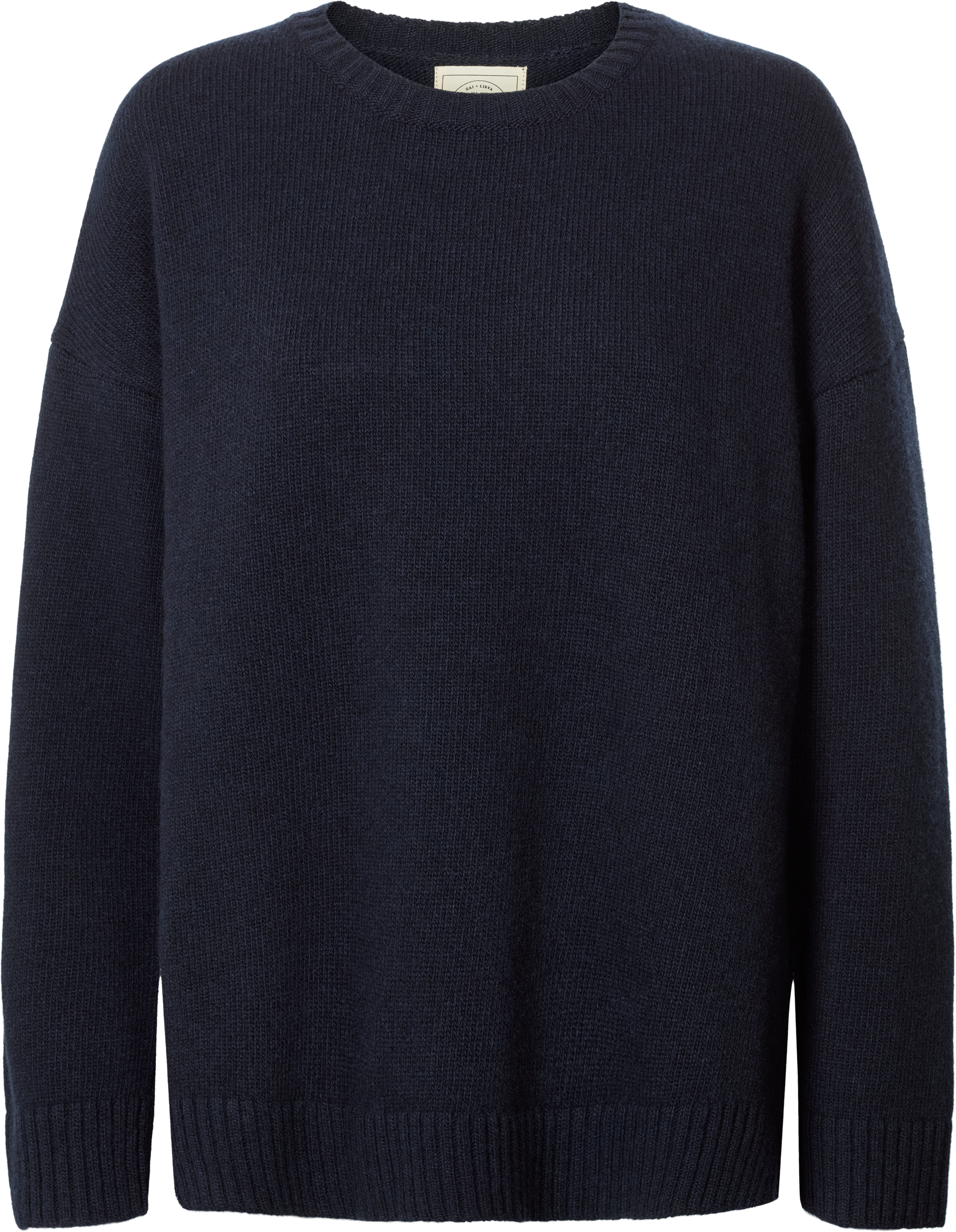GAI+LISVA Emely Lambswool Knit GOTS Lambswool l Knitwear 181 Midnight Blue