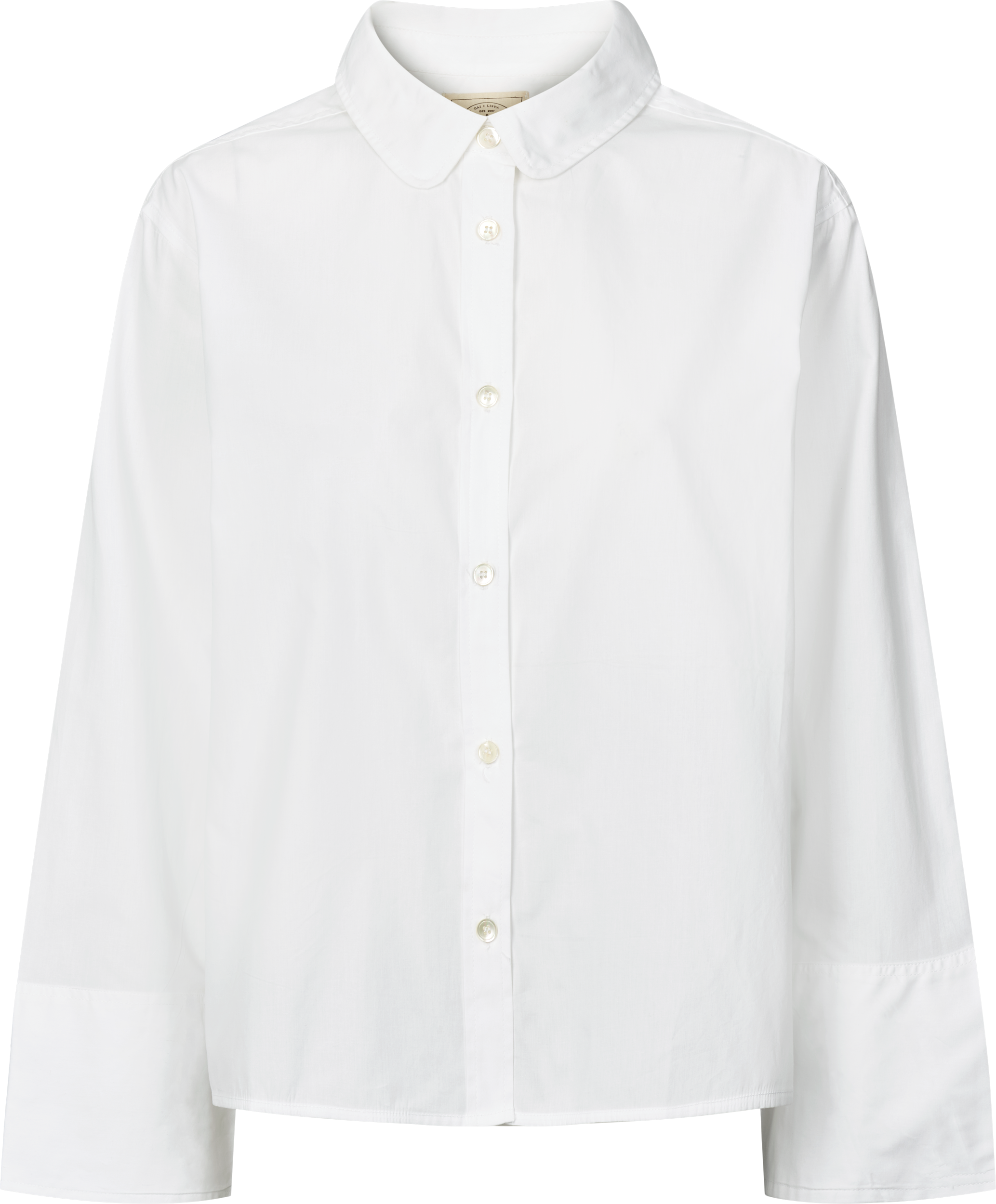 GAI+LISVA Flora Shirt Poplin Gots 243975 Shirt 100 White