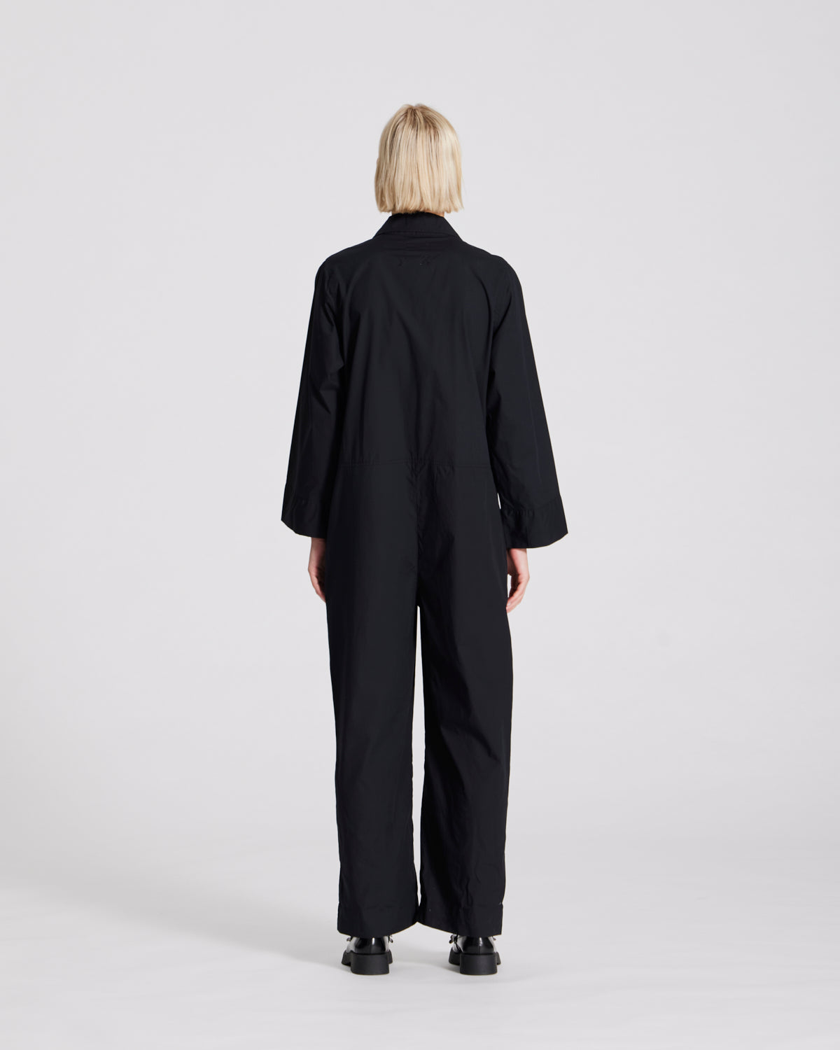 GAI+LISVA Lotus Jumpsuit Cotton Poplin Trousers & Shorts 650 Black