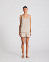 GAI+LISVA Mimi Leinen Shorts Pants & Shorts 967 Natural