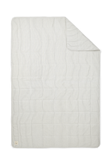 GAI+LISVA Quiltet Blanket - 130x190 cm Accessories 470 Denim Blue Stripe