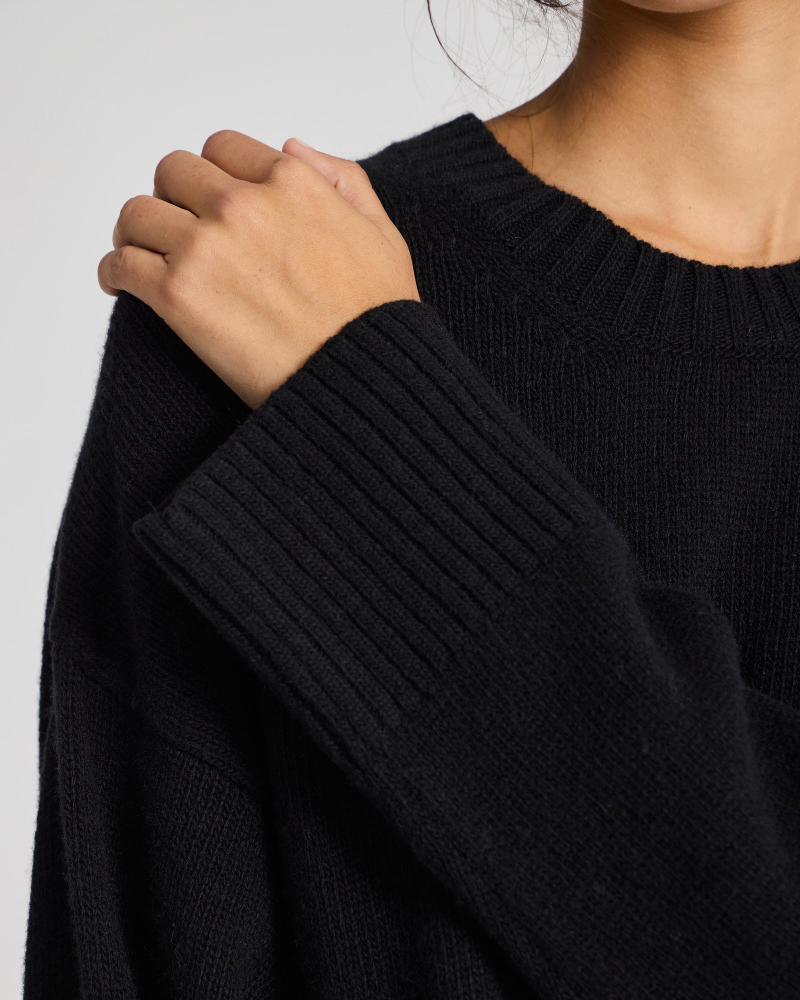 GAI+LISVA Vigga Lambswool Jumper Lambswool l Knitwear 650 Black