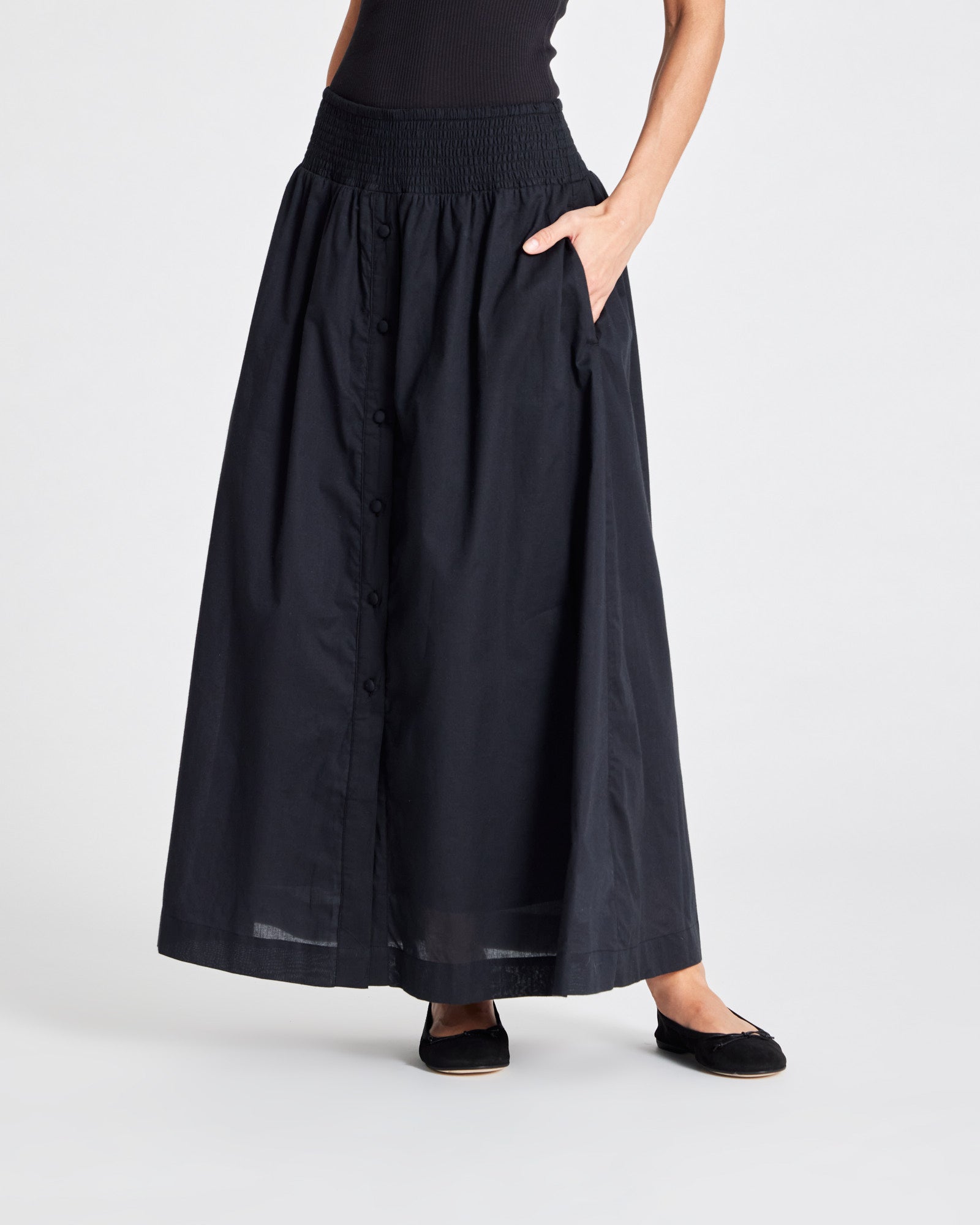GAI+LISVA Viola Skirt Voile Dresses & Skirts 650 Black