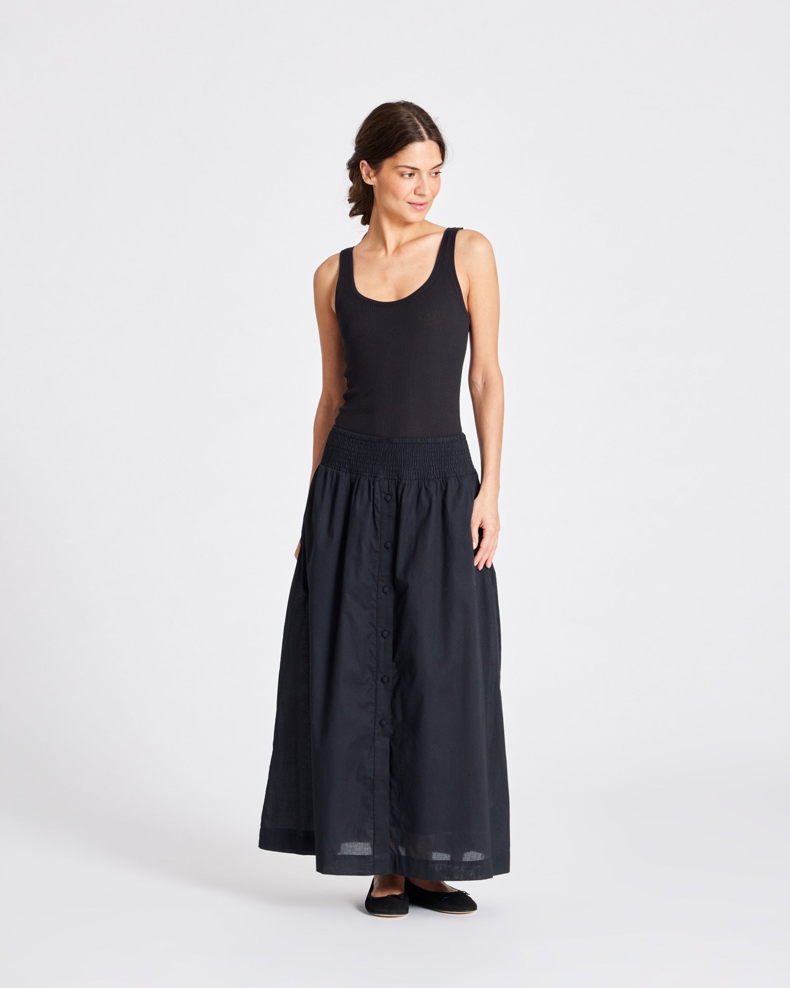 GAI+LISVA Viola Skirt Voile Dresses & Skirts 650 Black