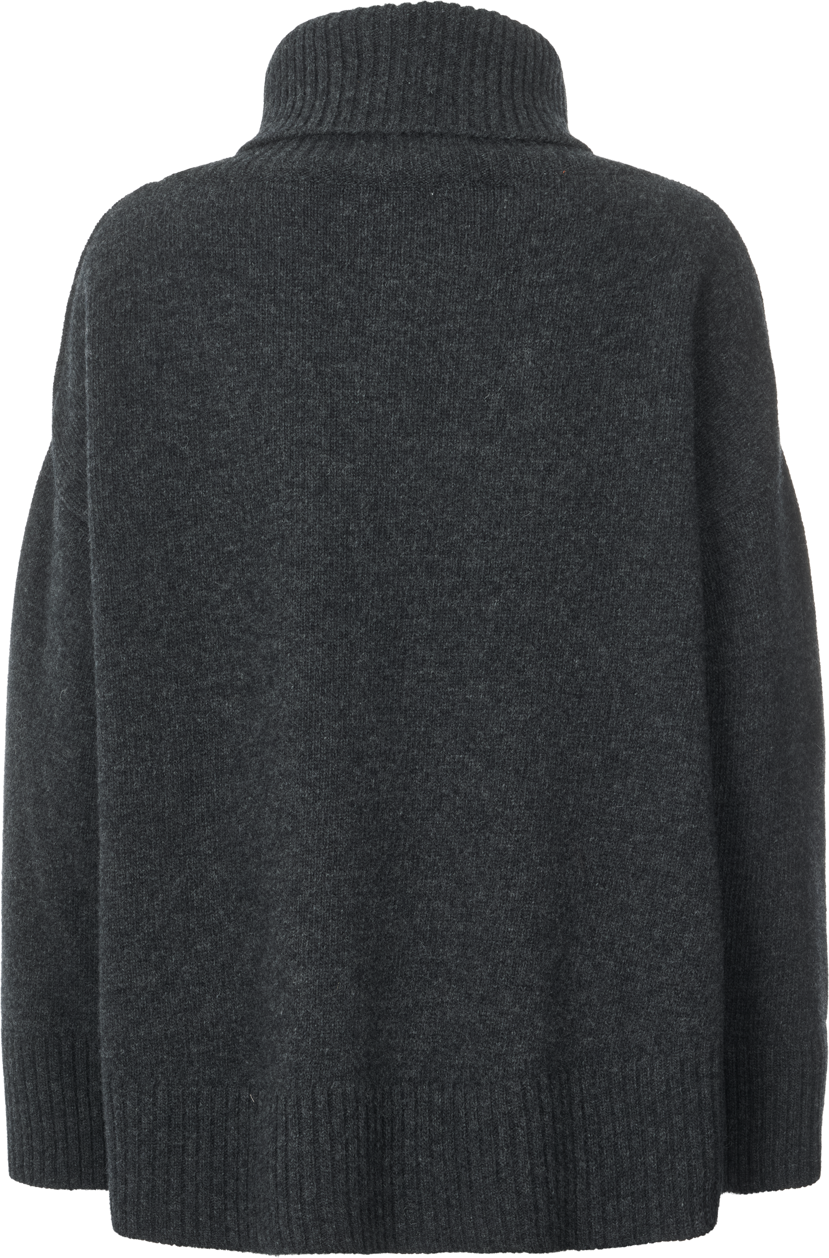 GAI+LISVA Vita Lambswool Jumper Knit 605 Dark Grey Melangè