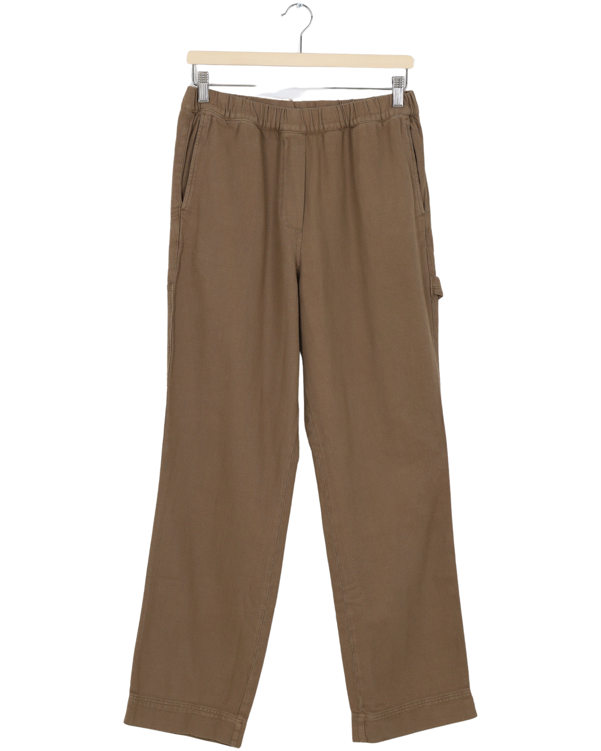 Secondhand Alina Cotton Work Wear Pants - Shitake