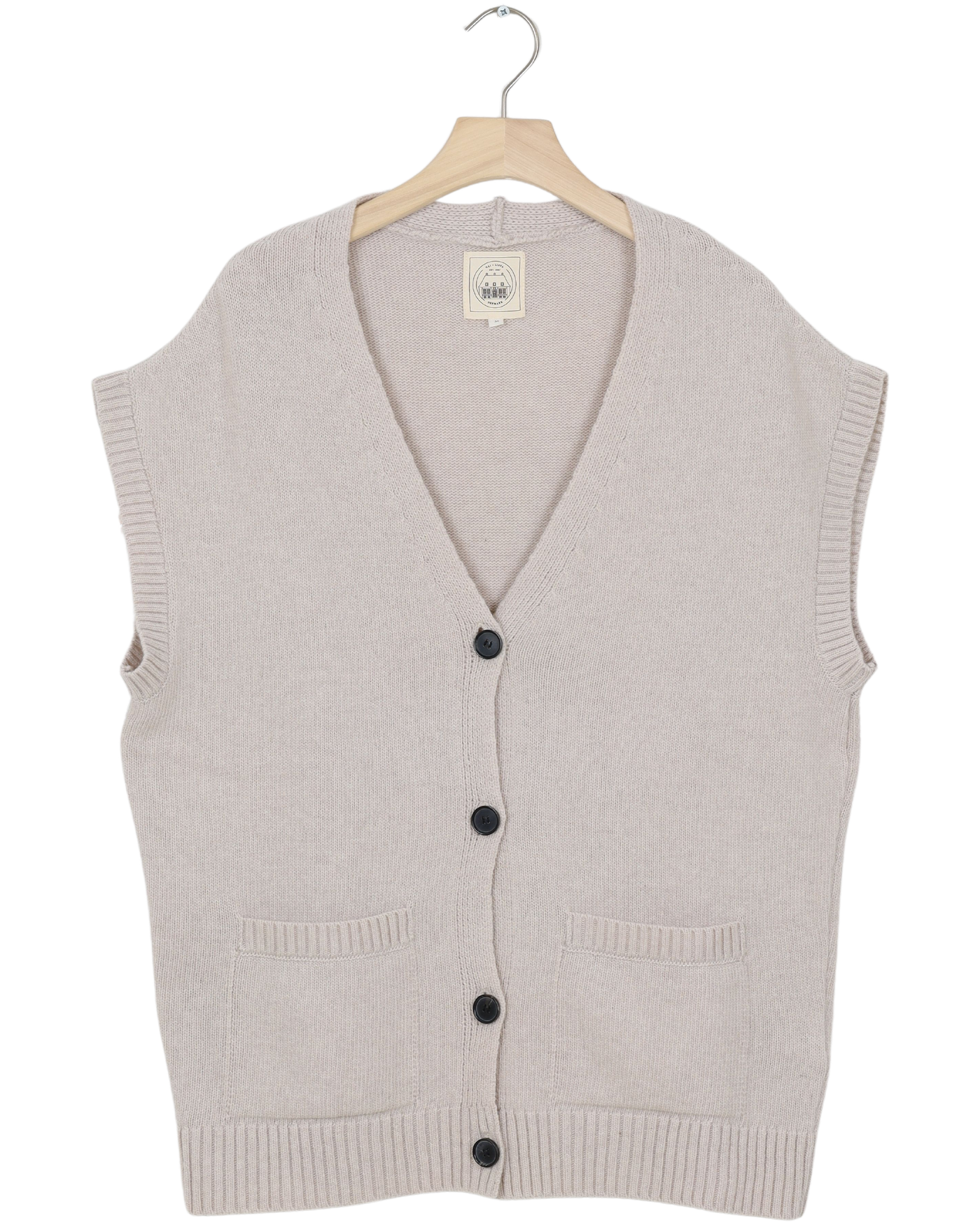 Secondhand Thea Lambswool Vest GOTS 243975 - Island Fossil