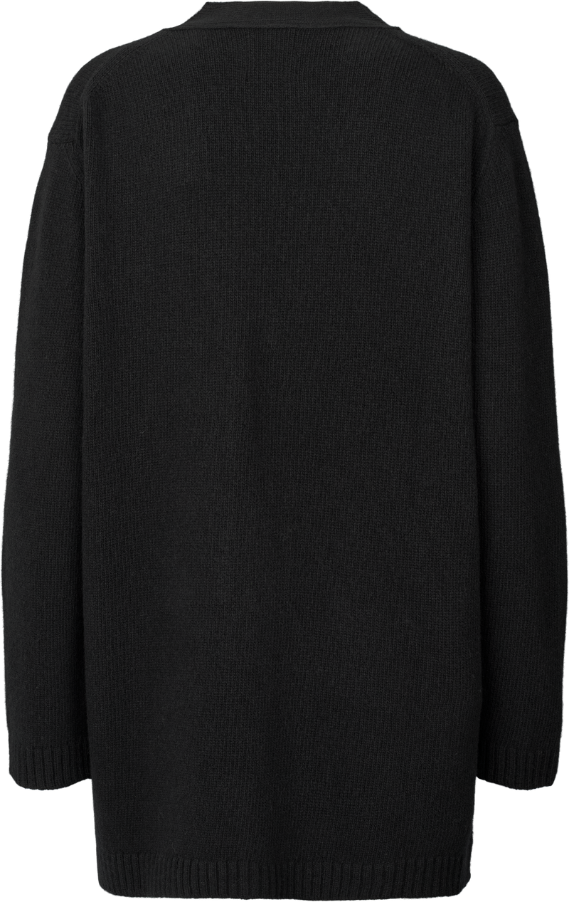 GAI+LISVA Alba Lammwoll-Strickjacke Knit 650 Black
