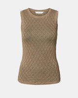 GAI+LISVA Alberte S´less Silk Top Top 960 Shitake