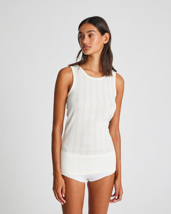 GAI+LISVA Alberte Baumwolltop GOTS Top 150 Off White