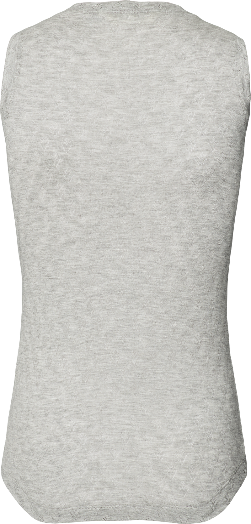 GAI+LISVA Alberte S´less Silk Top Top 601 Light Grey Melange