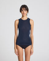 GAI+LISVA Alberte Wool Top Top 181 Midnight Blue