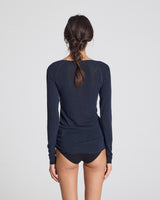 GAI+LISVA Amalie Wool Top Top 181 Midnight Blue
