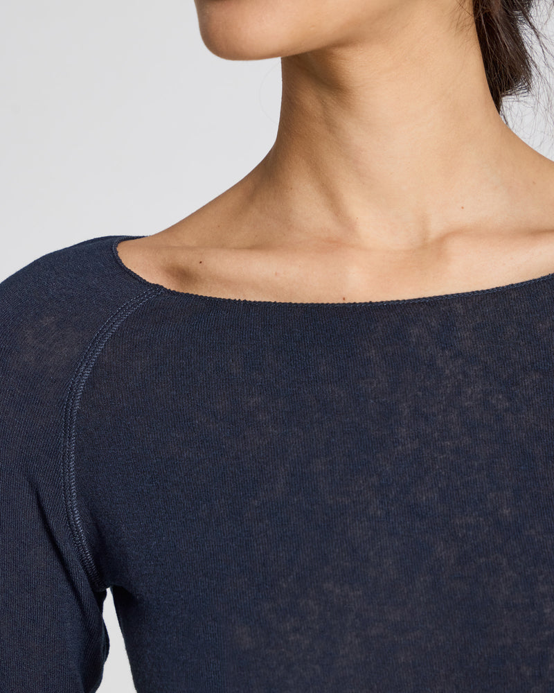 GAI+LISVA Amalie Wool Top Top 181 Midnight Blue