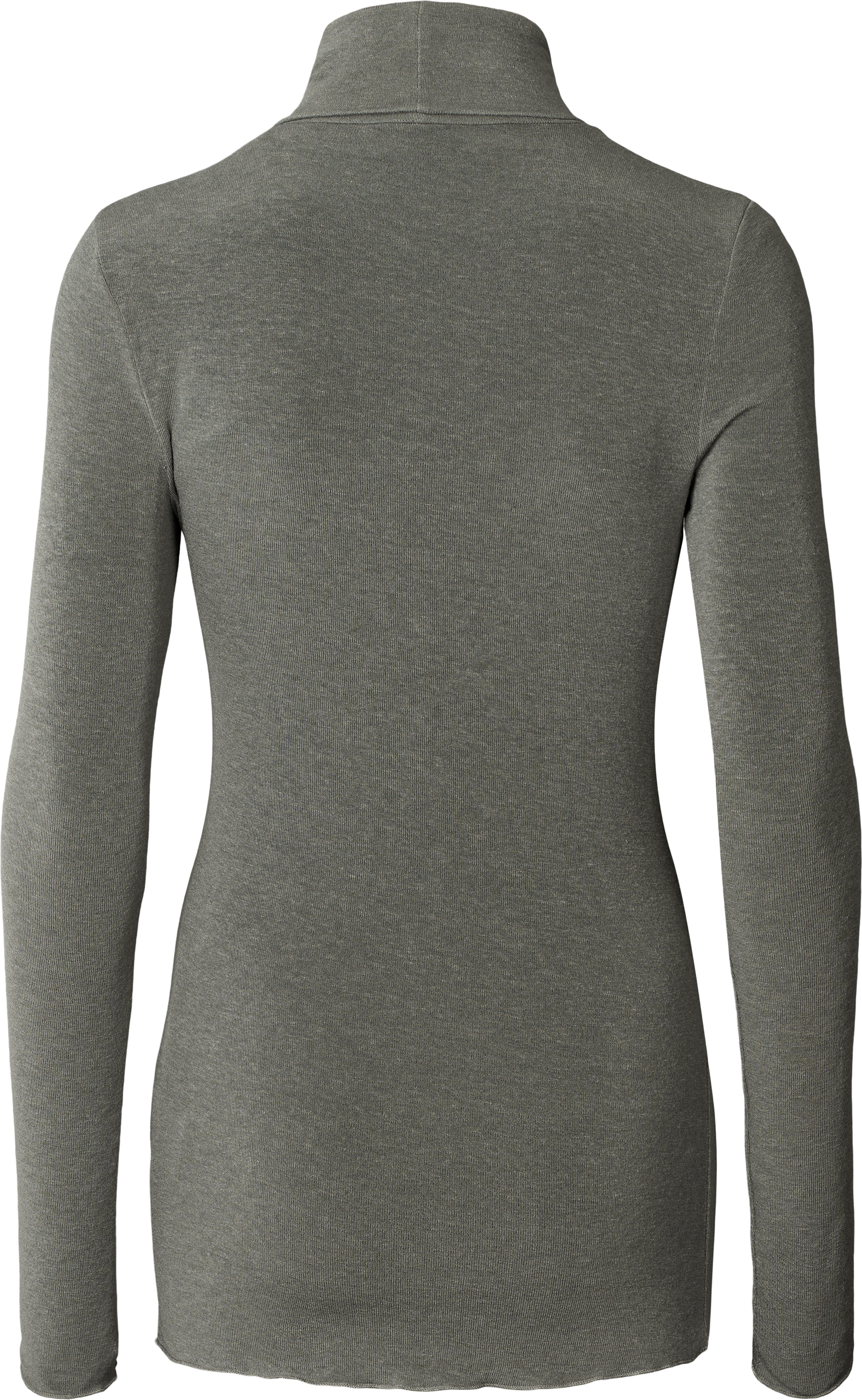 GAI+LISVA Anna Wool Turtleneck Top 132 Dark Gull Grey
