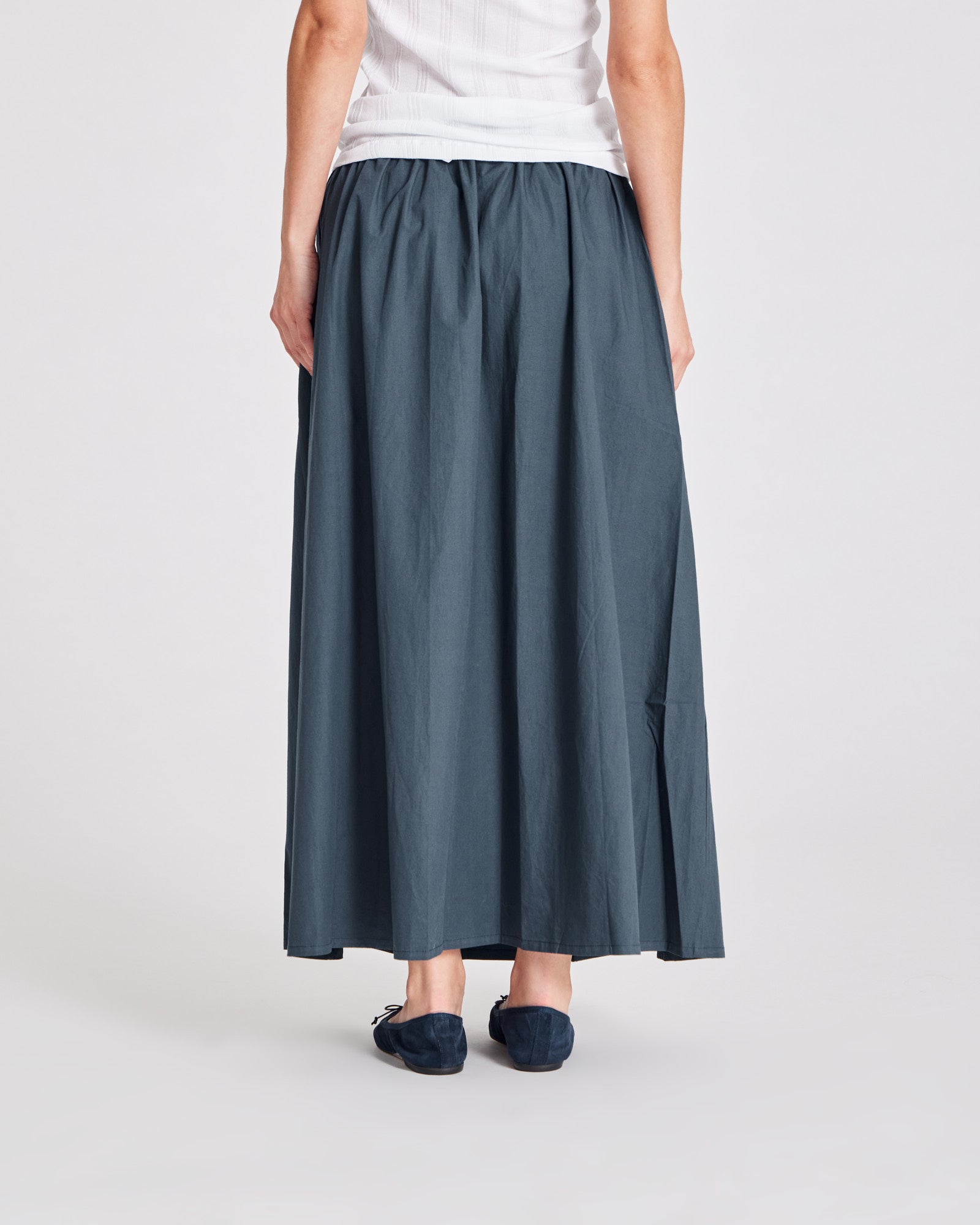 GAI+LISVA Astrid Langer Rock Popeline Dresses & Skirts 472 Denim Blue