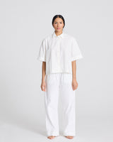 GAI+LISVA Astrid S/S Shirt Poplin Gots 243975 Shirt 124 Whisper White