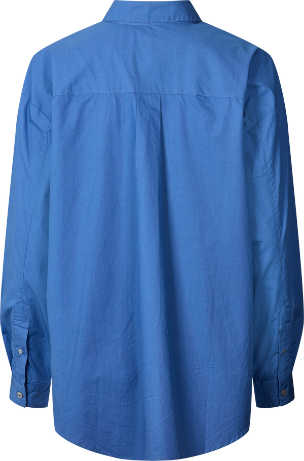 GAI+LISVA Astrid Shirt Poplin Gots 243975 Shirt 514 Clear Blue