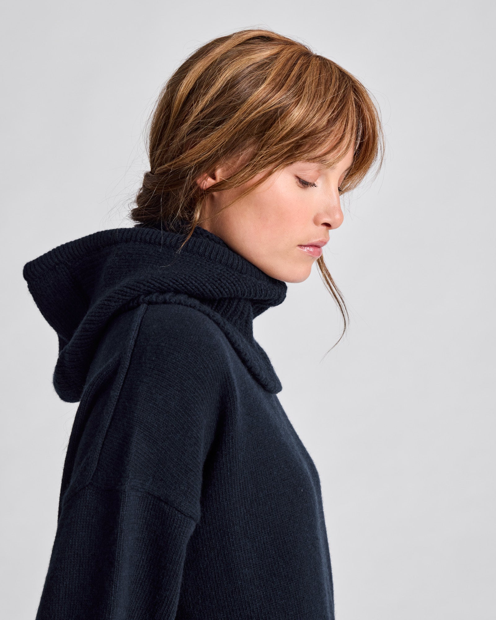 GAI+LISVA Balaklava Lammwolle Lambswool l Knitwear 181 Midnight Blue