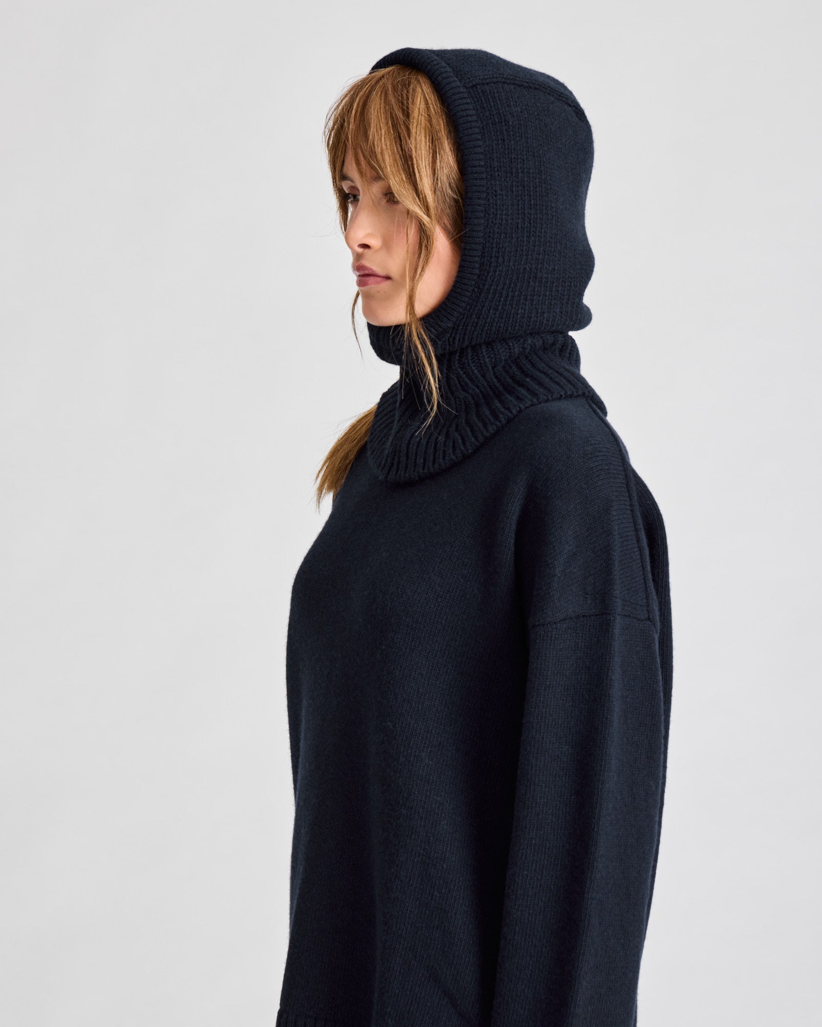 GAI+LISVA Balaklava Lammwolle Lambswool l Knitwear 181 Midnight Blue