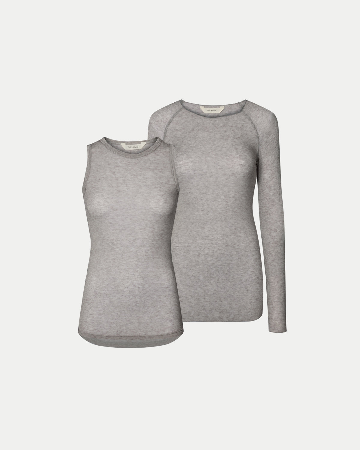 FOREVER BASIC PACK - AMALIE & ALBERTE WOLLE - HELLGRAU MELANGE