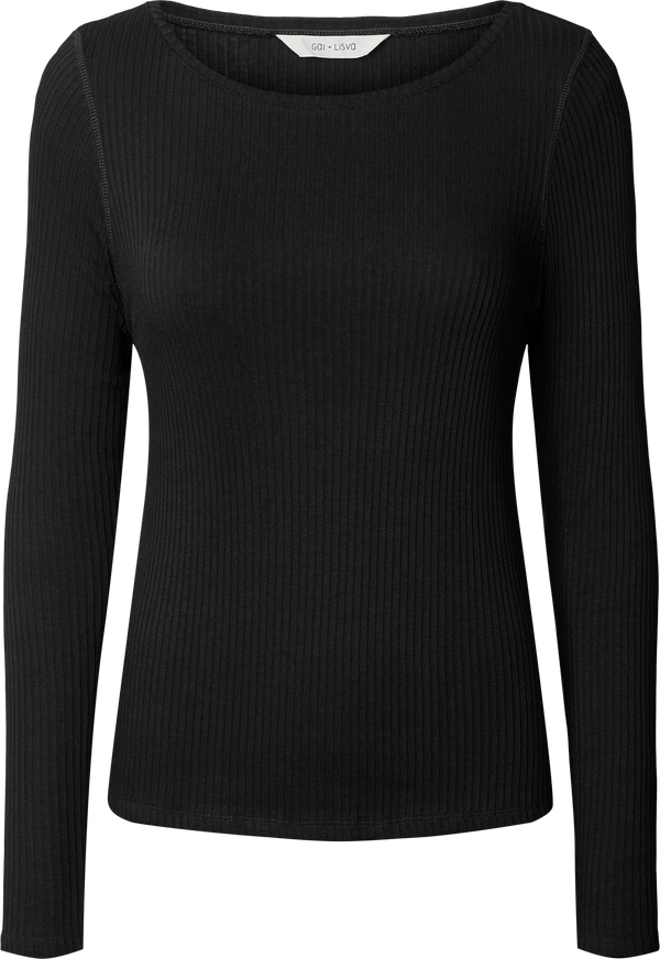 GAI+LISVA Esther Cotton Tee Top 650 Black
