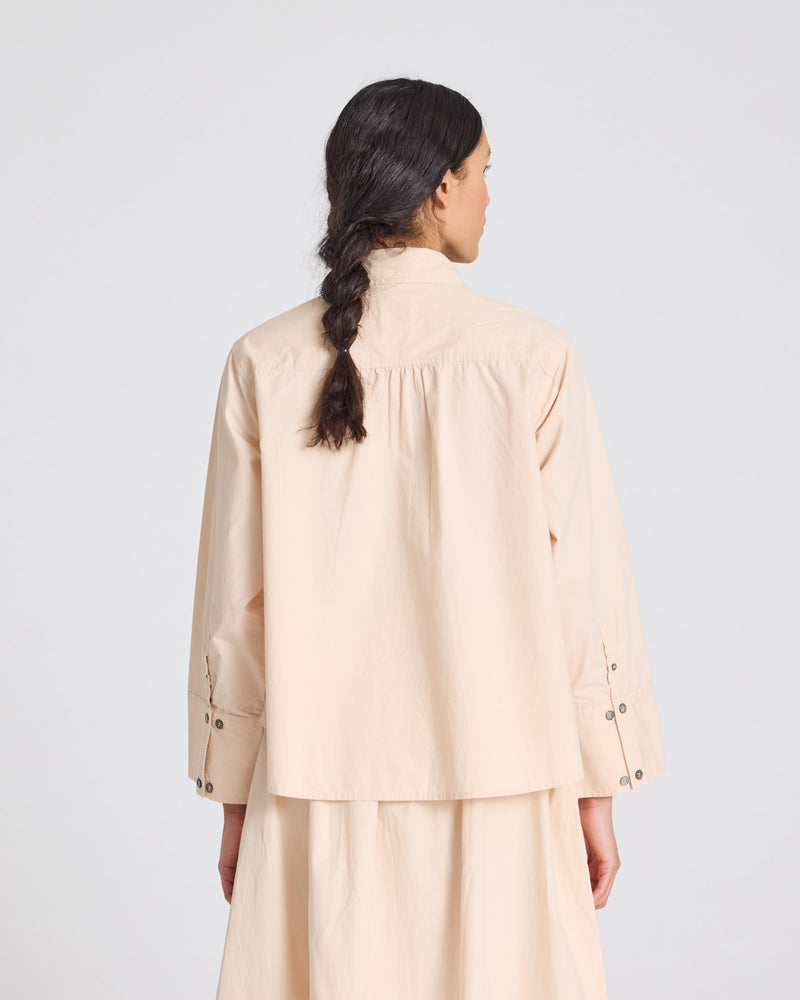 GAI+LISVA Flora Shirt Poplin Gots 243975 Shirt 195 Smoke Gray