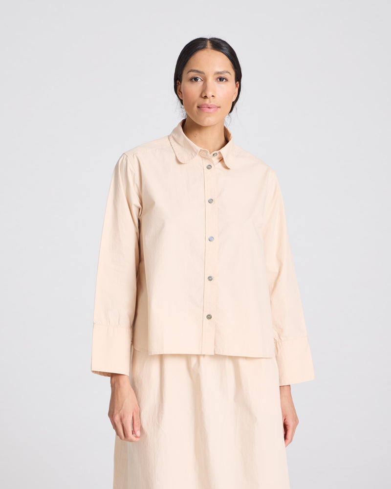 GAI+LISVA Flora Shirt Poplin Gots 243975 Shirt 195 Smoke Gray