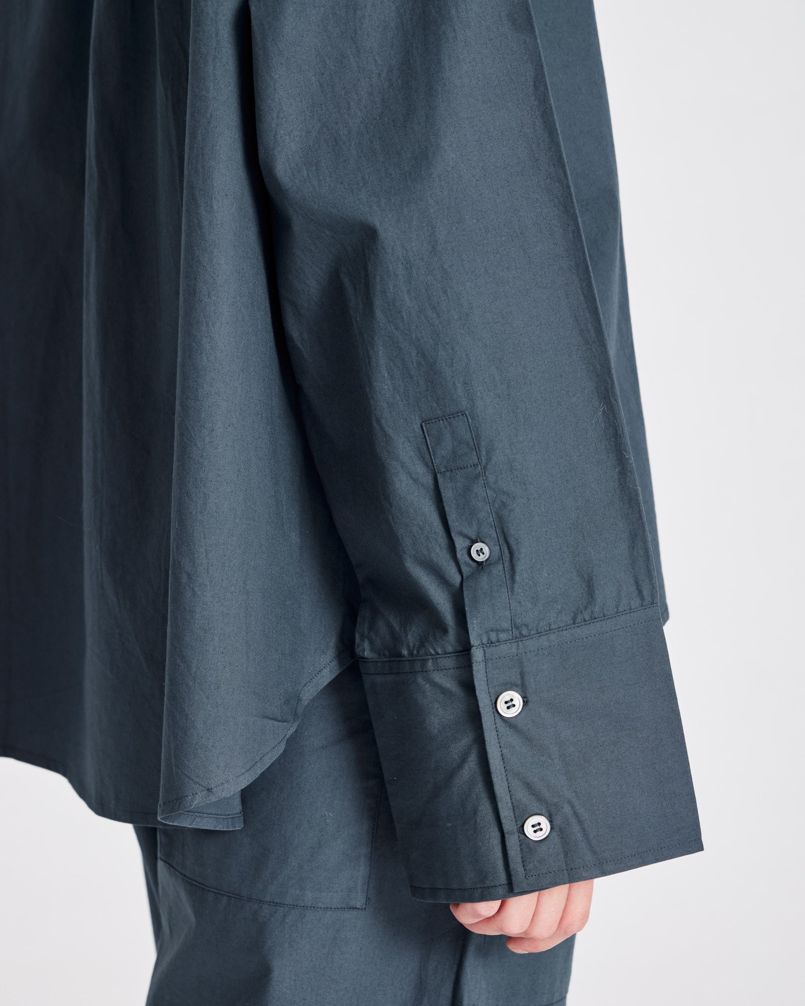 GAI+LISVA Flora Shirt Poplin Gots 243975 Shirt 472 Denim Blue