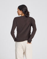 GAI+LISVA Freja L/S Knit GOTS 243975 Knit 681 Mulch