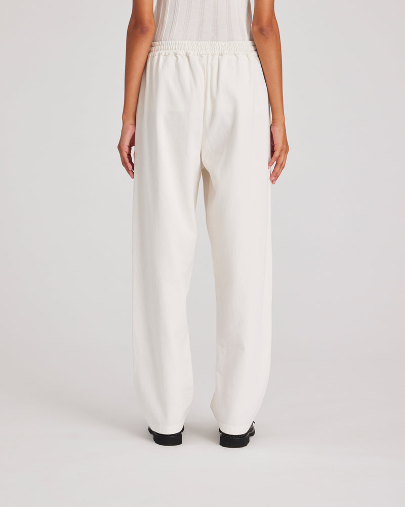 GAI+LISVA Ida Pant Twill GOTS 243975 Pants & Shorts 124 Whisper White