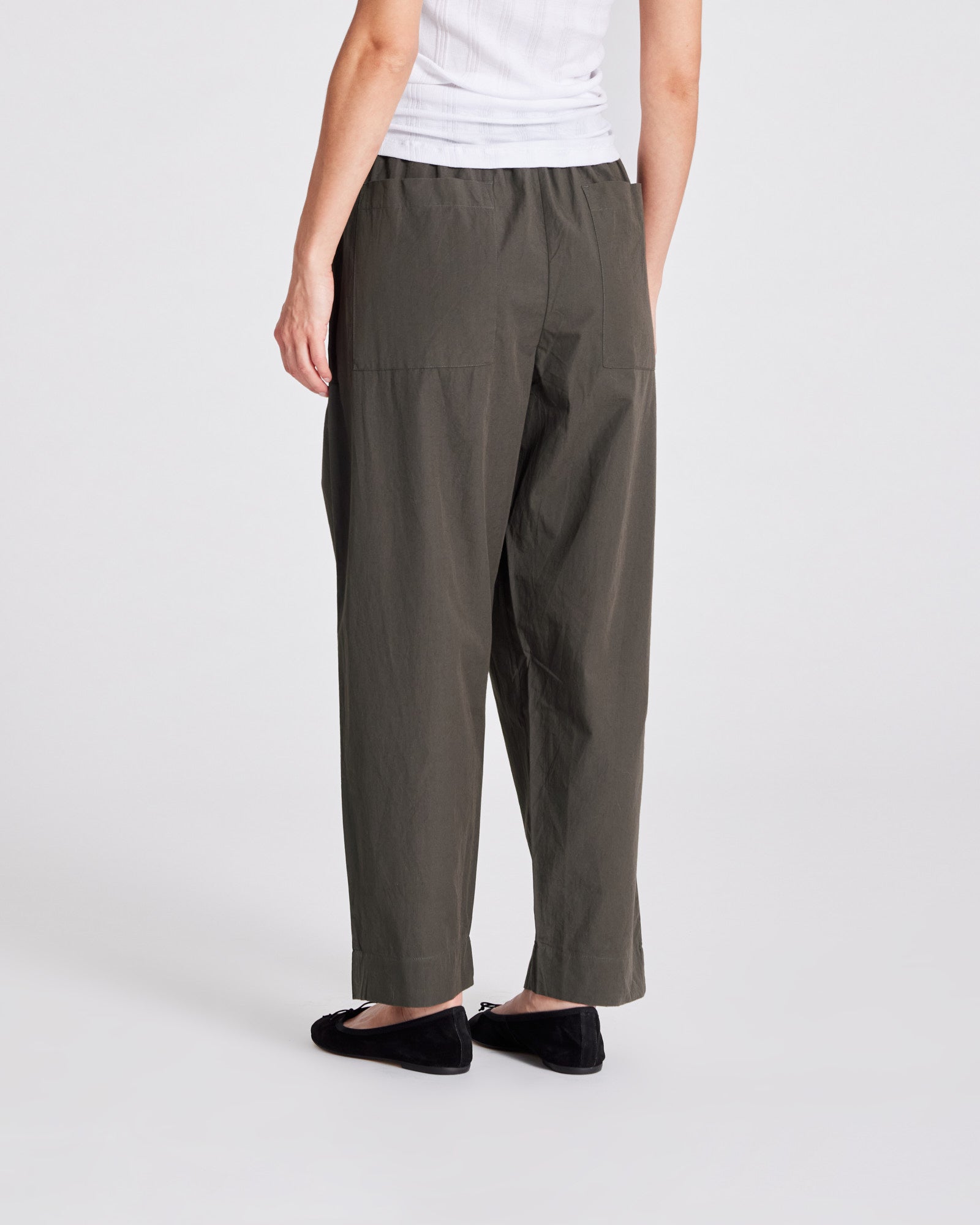GAI+LISVA Jasmin Poplin Pants GOTS Pants & Shorts 191 Beluga