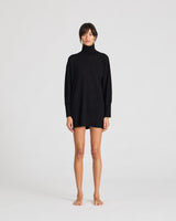 GAI+LISVA Julie Merino Turtleneck Knit 650 Black