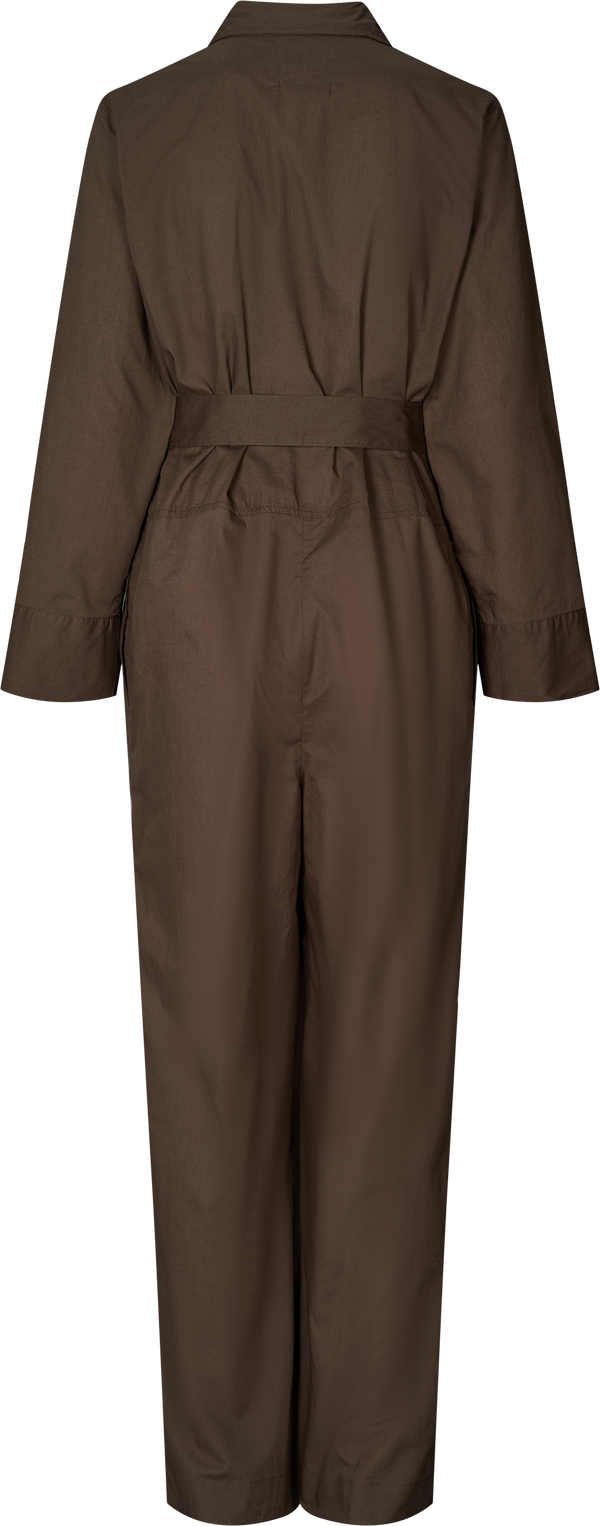 GAI+LISVA Lotus Jumpsuit Cotton Poplin Pants & Shorts 681 Mulch