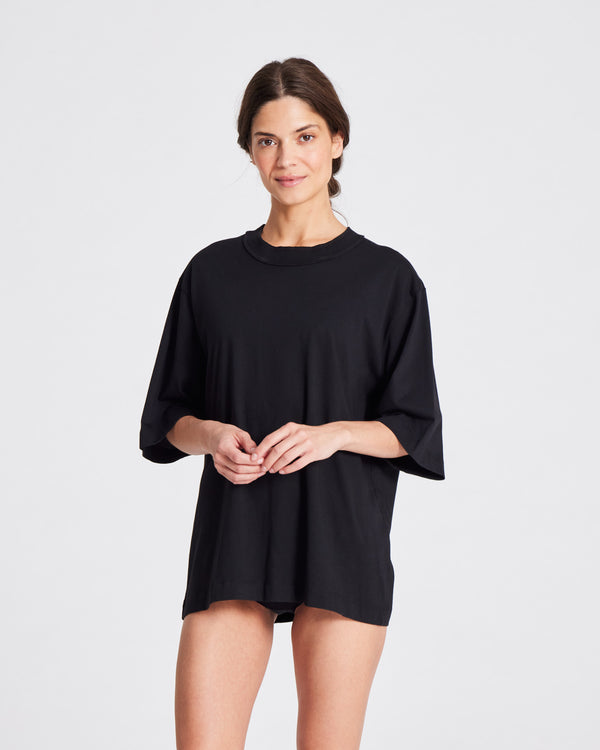 GAI+LISVA Maya Oversize Tee GOTS 243975 Top 650 Black