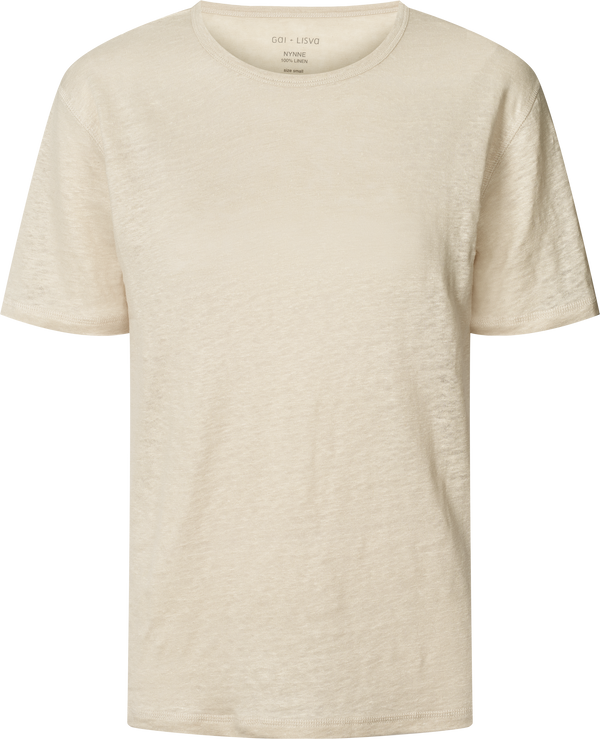 GAI+LISVA Nynne Leinen T-Shirt Top 108 Moonstruck