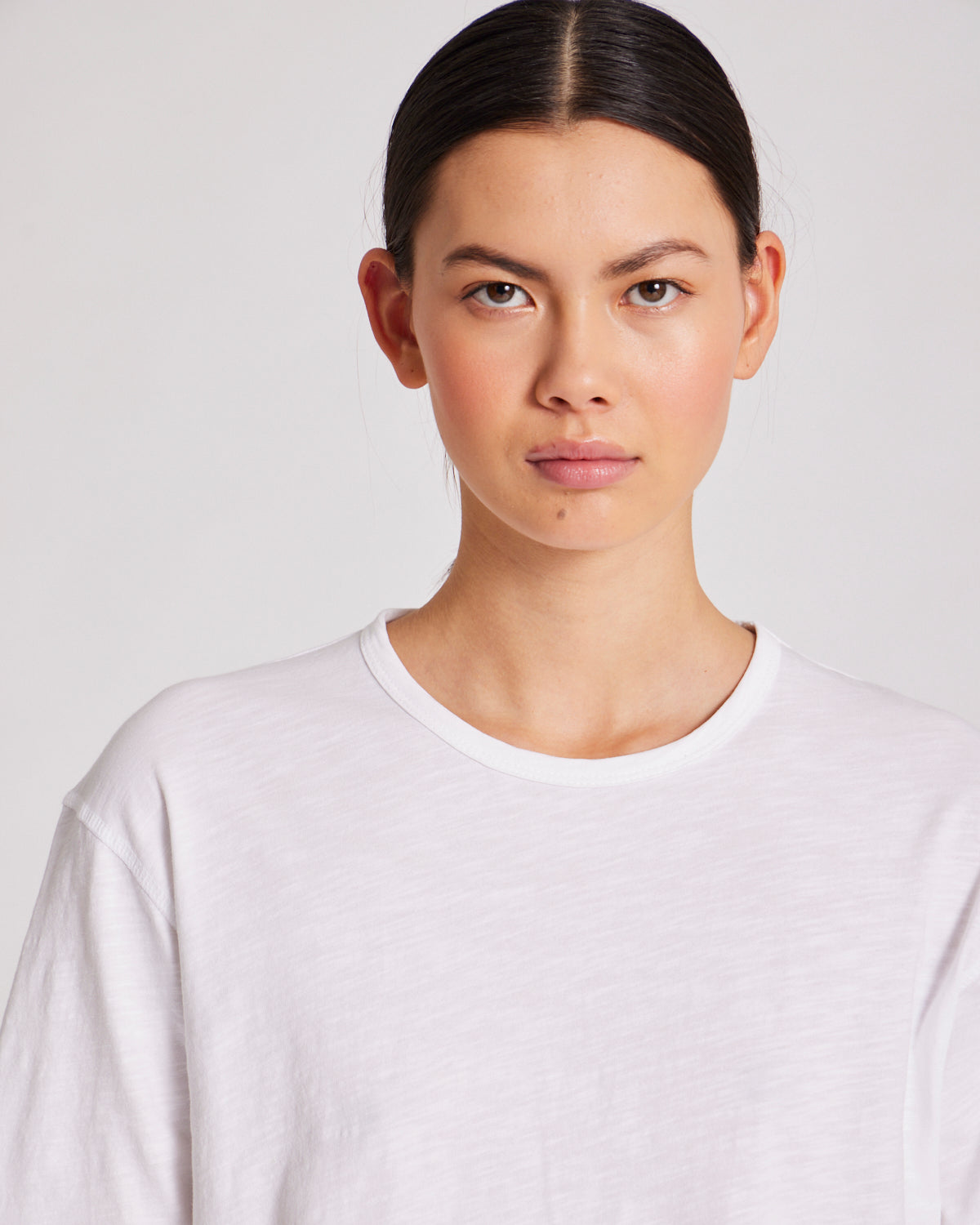GAI+LISVA Nynne S/S Baumwoll-T-Shirt Top 100 White