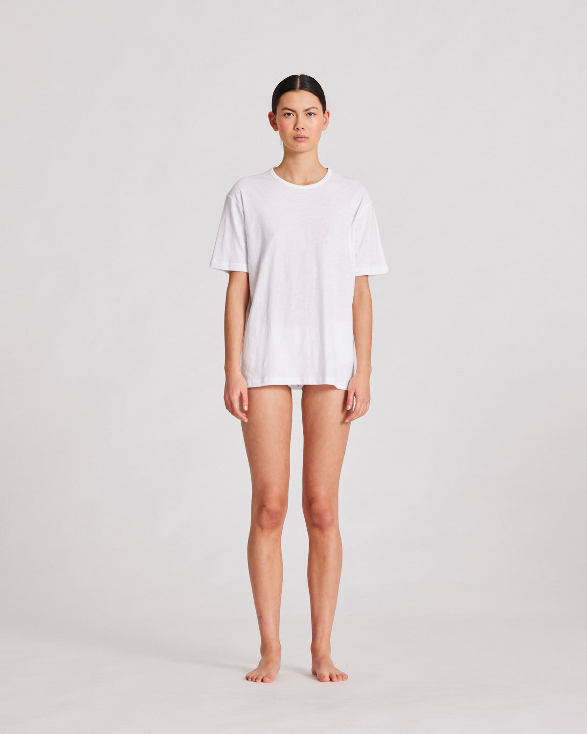 GAI+LISVA Nynne S/S Baumwoll-T-Shirt Top 100 White